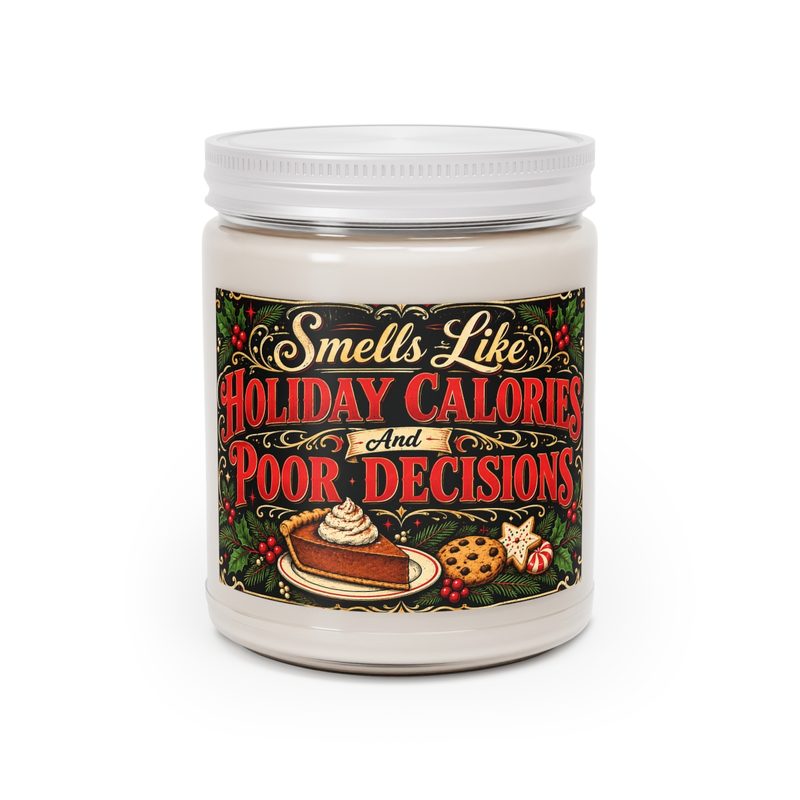 Smells Like Holiday Calories candle