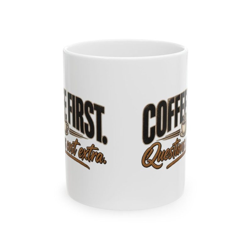 Questions Cost Extra — Mug