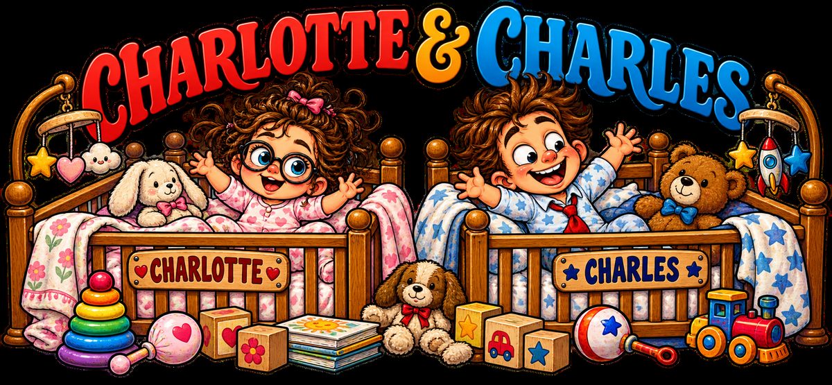 Baby Charli and Charly, the rivalry begins